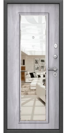 Дверь Delta 100 PP Санторини белый DM